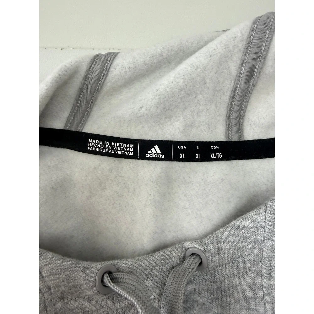 Adidas Texas A&M Aggies Grey 3 Stripes Hoodie Sweatshirt Mens XL NEW MSRP 85